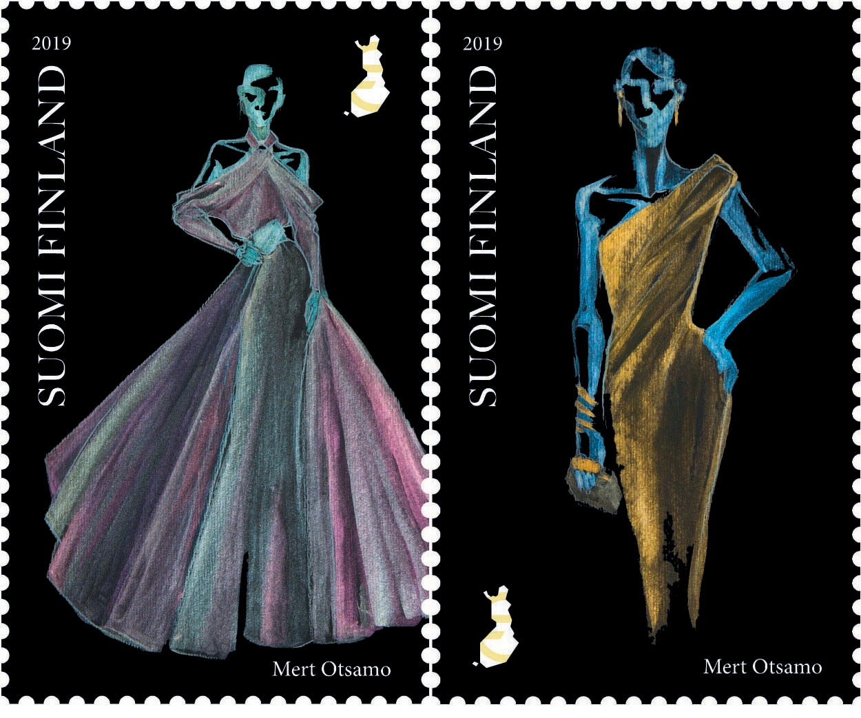 Muotisuunnittelija Mert Otsamolle oma postimerkki | Fashion Finland